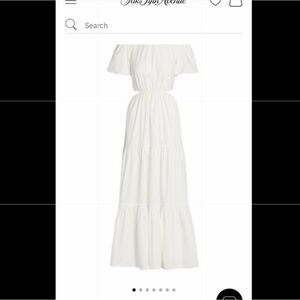 WAYF Tiered cutout maxi dress XS